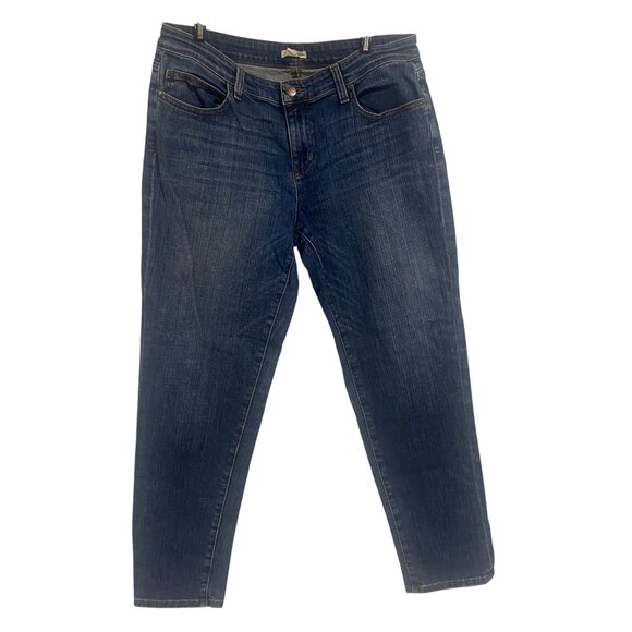 Eileen Fisher Straight Leg Blue Jeans Size‎ 8 - Picture 1 of 6